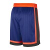 New York Knicks Shortsit Nike 2023-24 City Edition Sininen Miesten Swingman